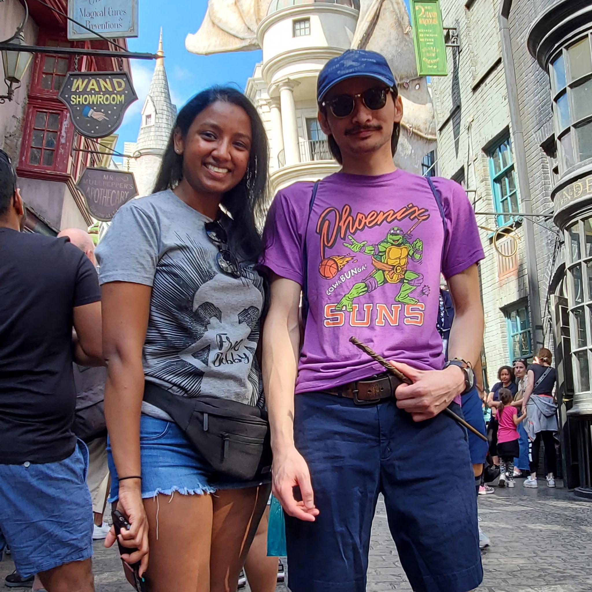 our first photo together