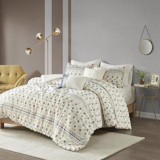 Auden 5-Piece Cotton Jacquard Comforter Set