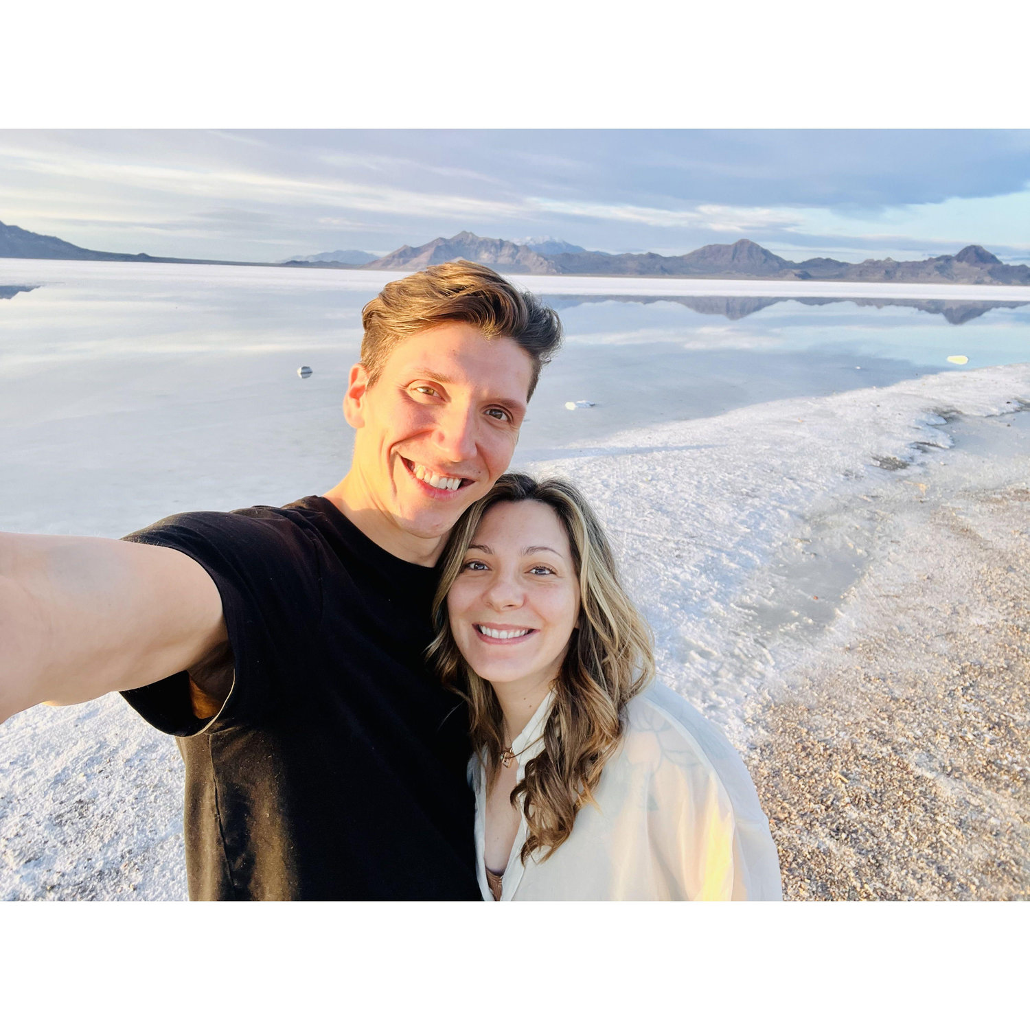 Loads of salt! Bonneville Salt Flats, Utah was one of our first stops leaving Colorado to head west roadtripping.