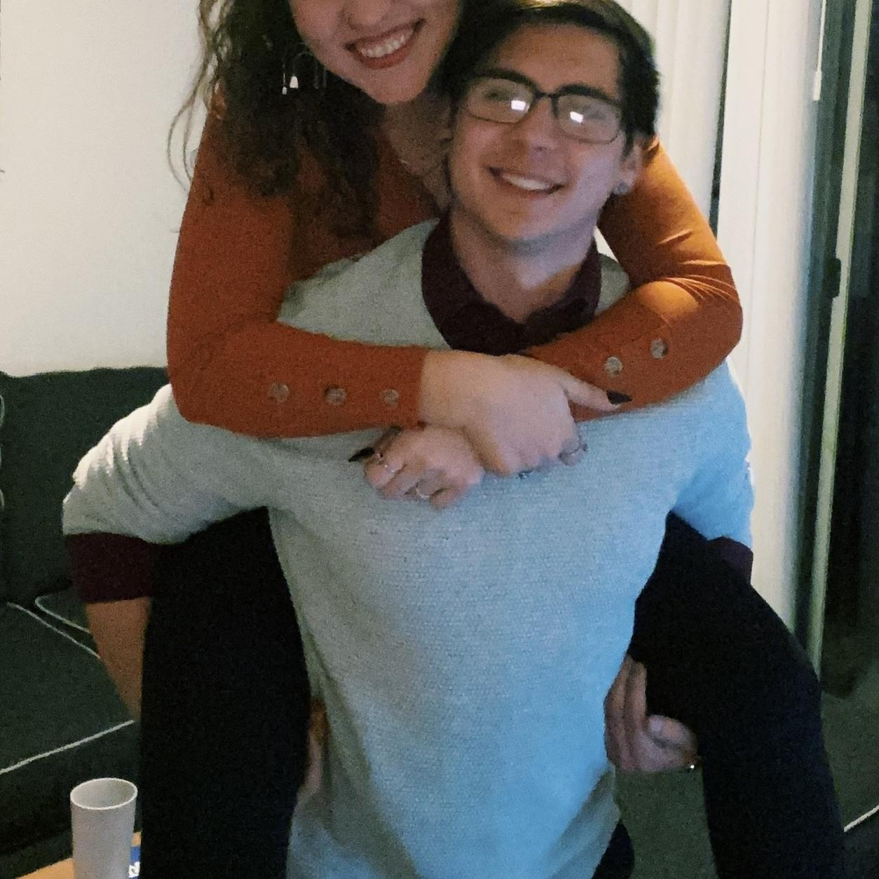 February 2021 - 5 years together in our first apartment!