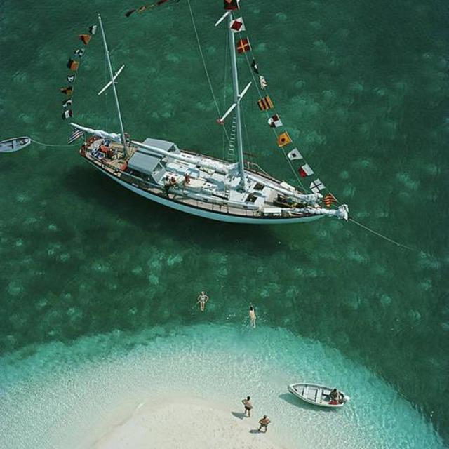 Slim Aarons Exuma Holiday Art Print