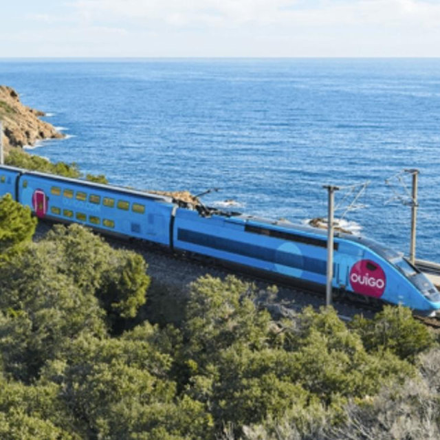 Scenic Train Ride to Monaco