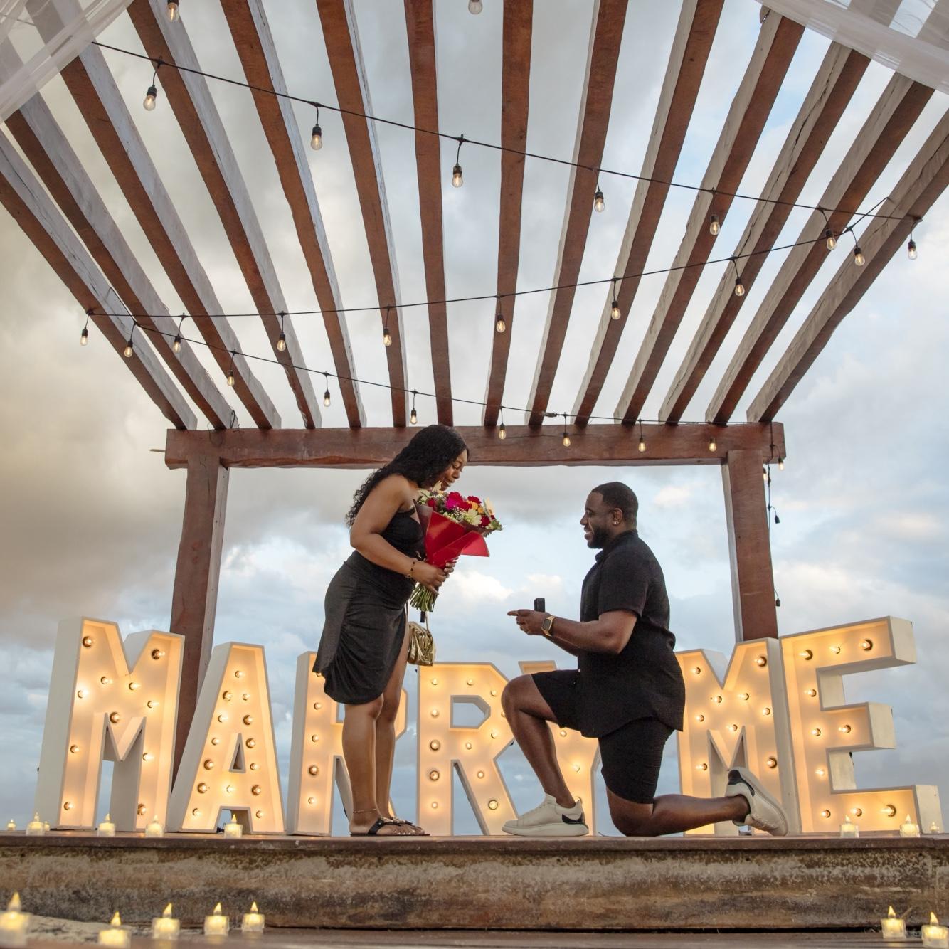 When Jordan asked Jayla to marry him.