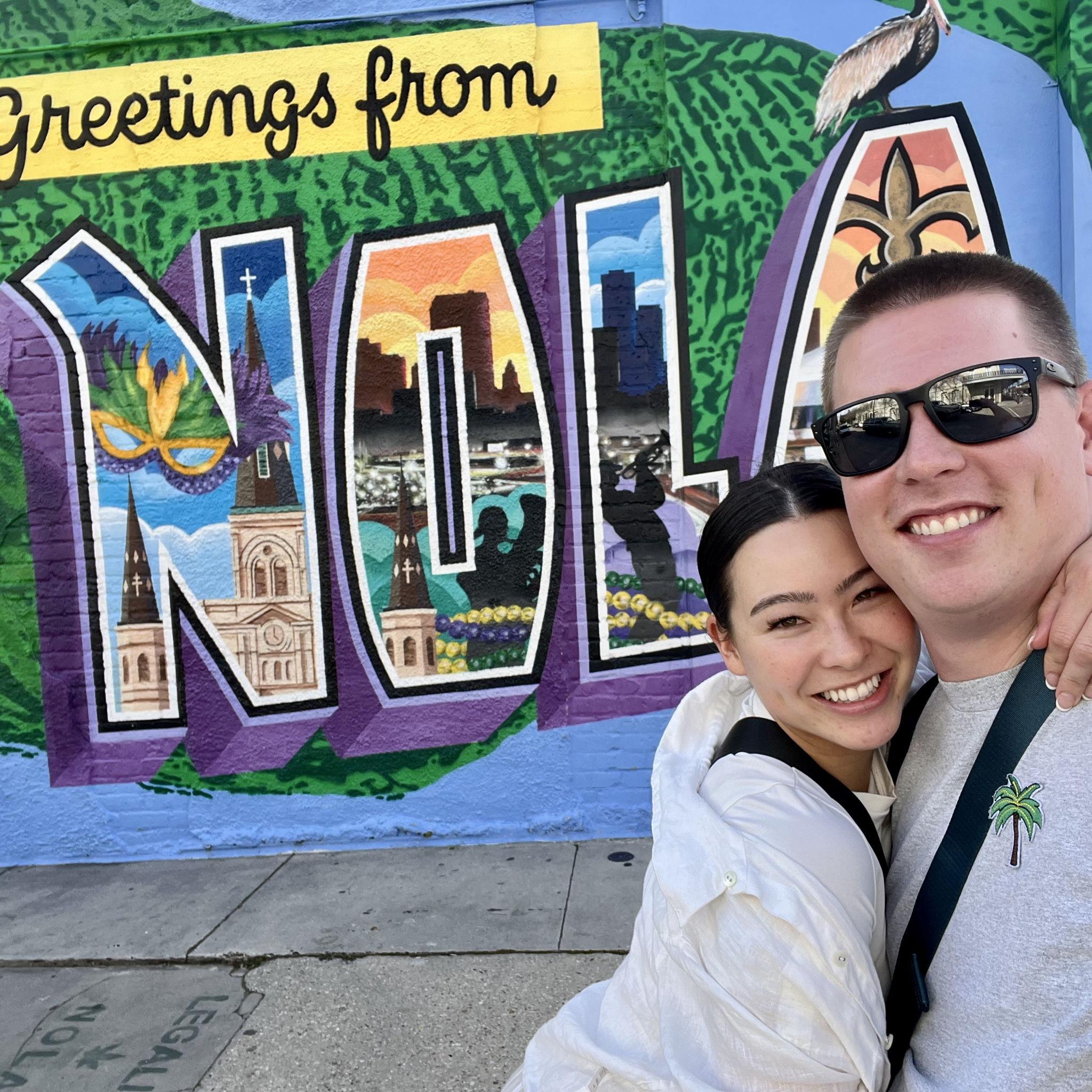 NOLA- The city where our love started!