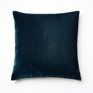 Lush Velvet Pillow Cover, 20"x20", Regal Blue
