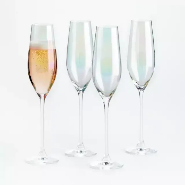 Lunette Champagne Glasses, Set of 4
