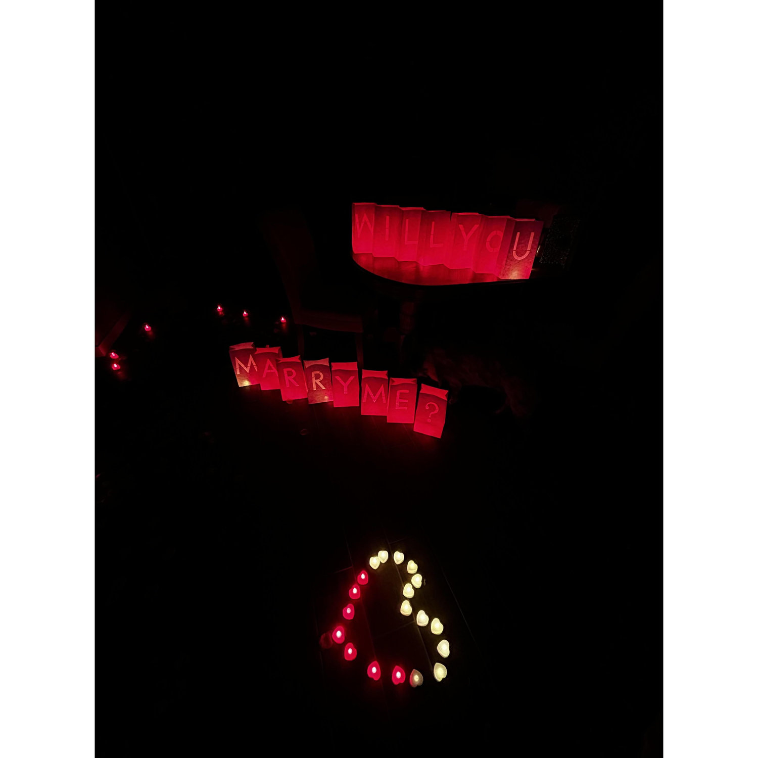 The perfect living room proposal!