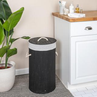 Bamboo Laundry 15-Gallon Hamper with Rope Handle