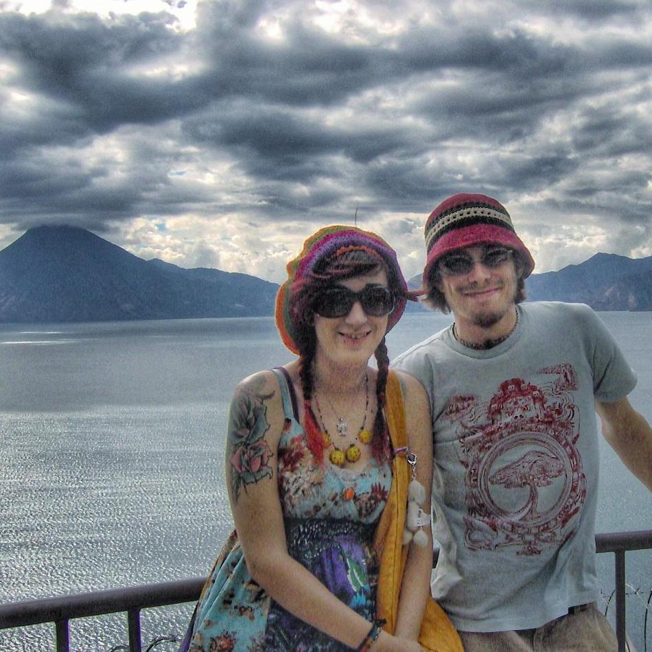 Our first international trip together: Panajachel, Guatamala circa 2009