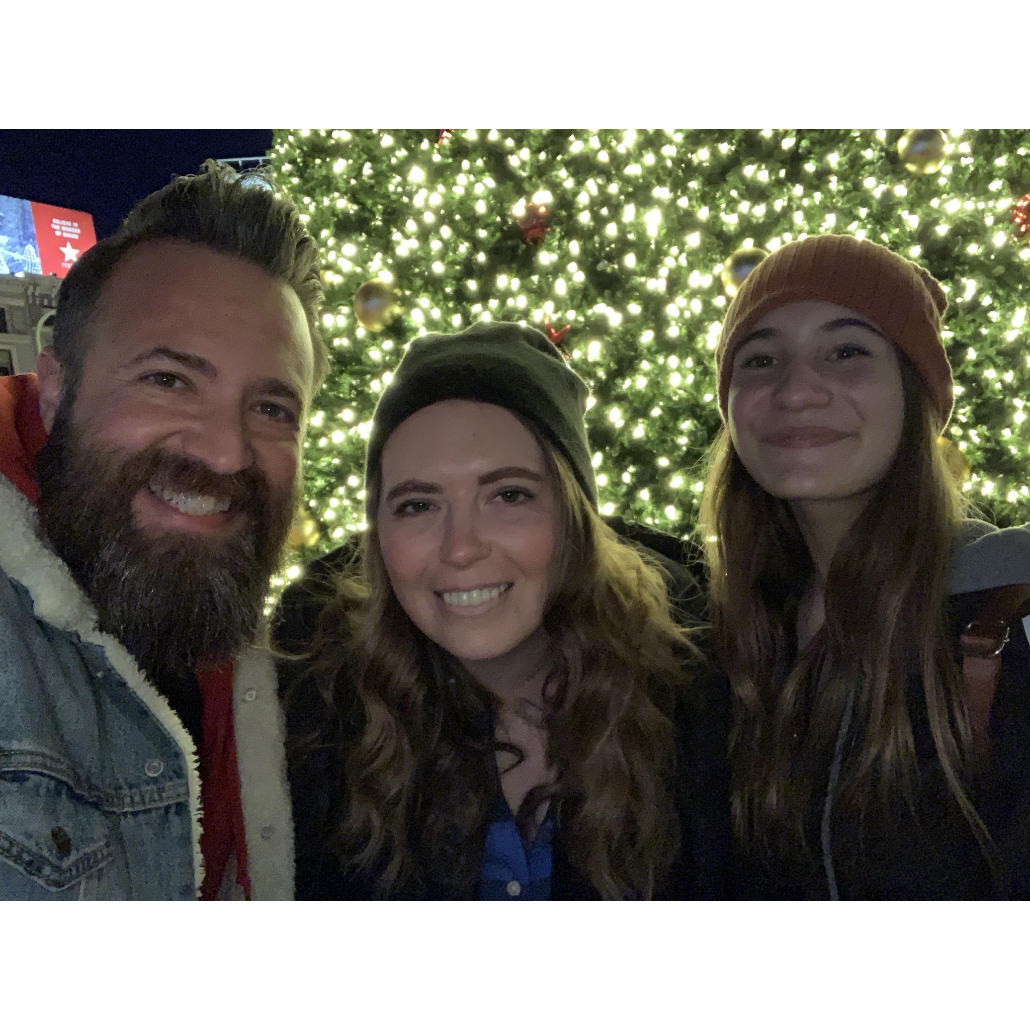 Union Square with our favorite girl!