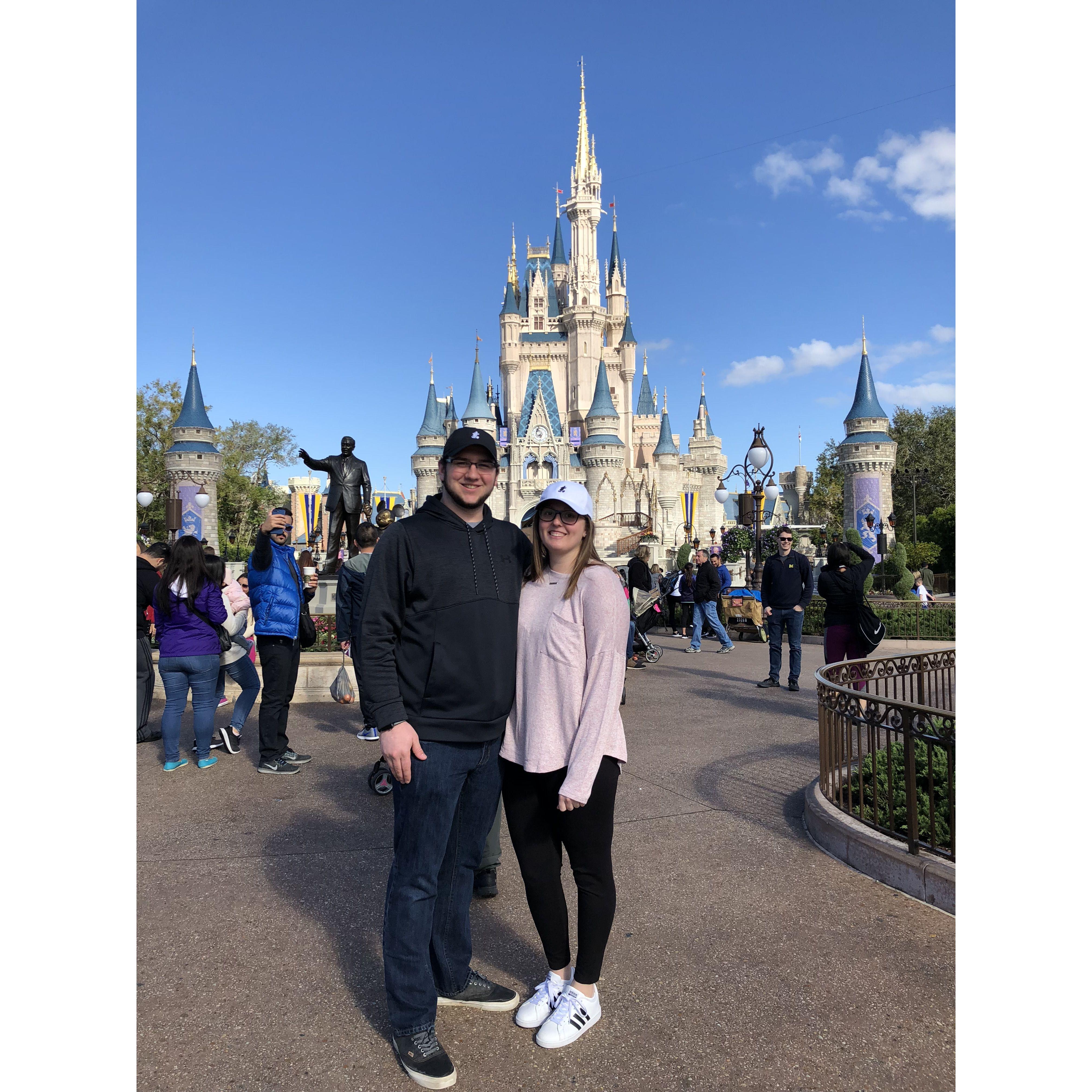 Our first time on Main Street!