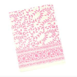 Pink Leaves Tablecloth