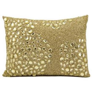 House of Hampton - Hertzog Beaded All Over Lumbar Pillow