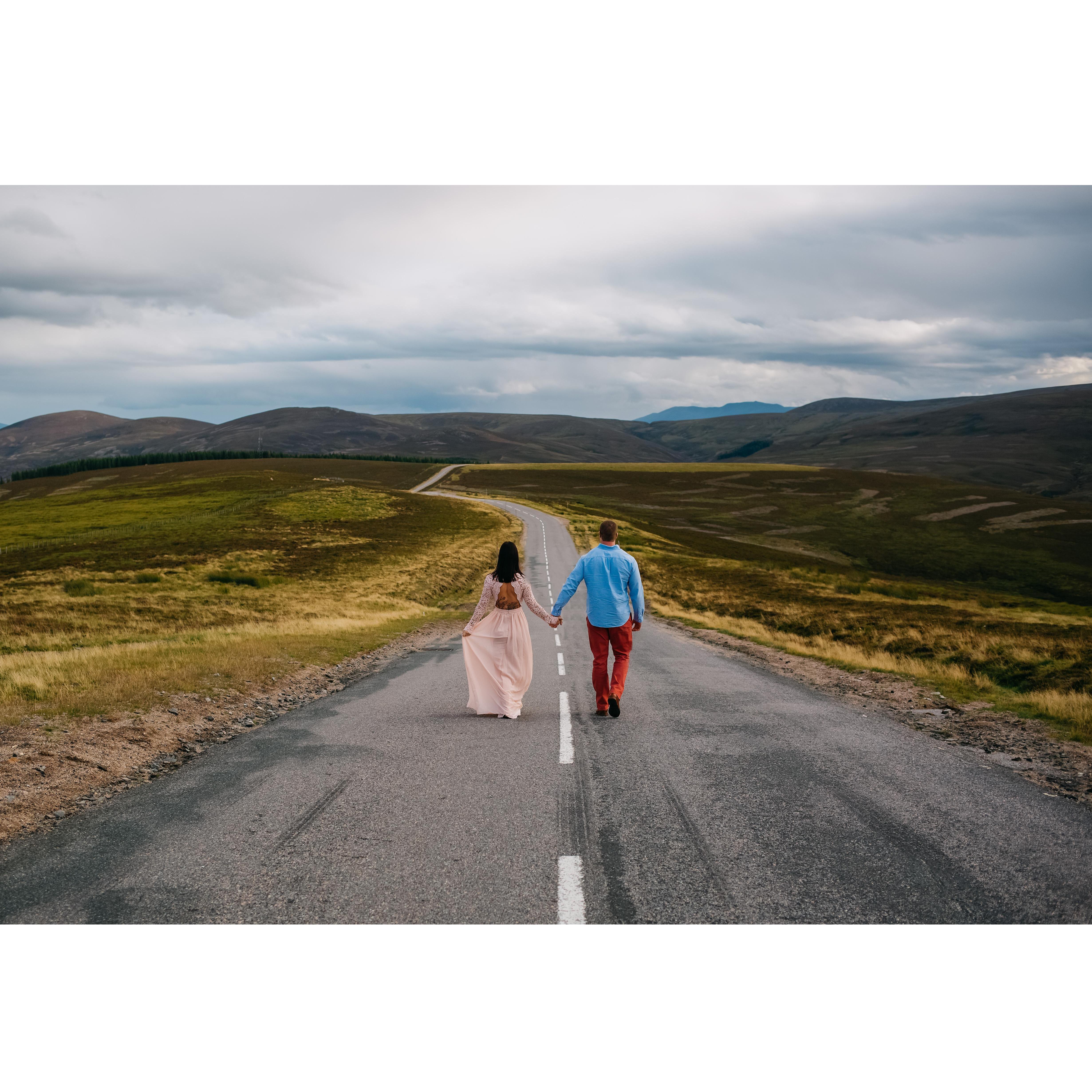 The Highlands in Scotland