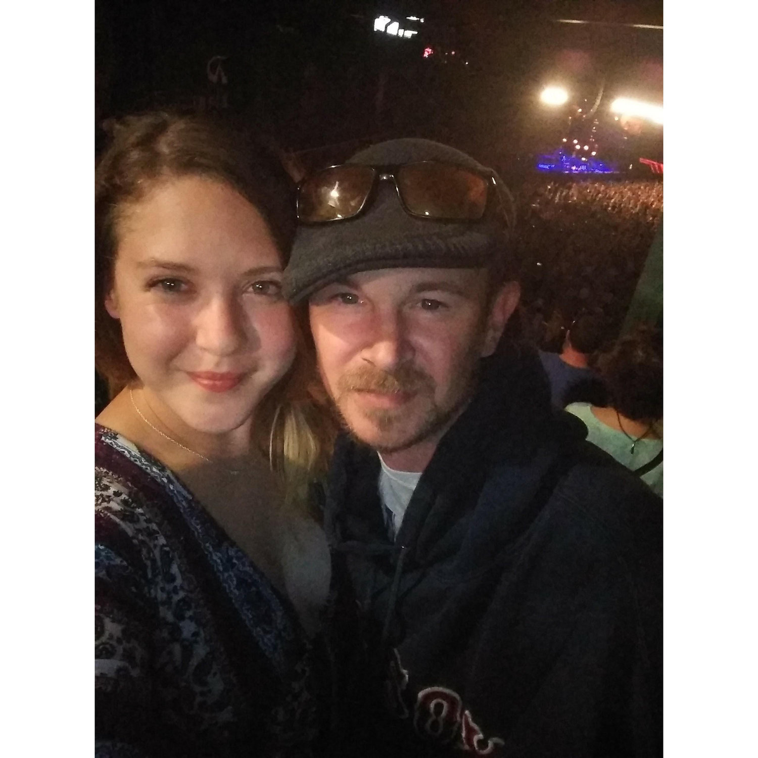 First concert together, James Taylor 😊