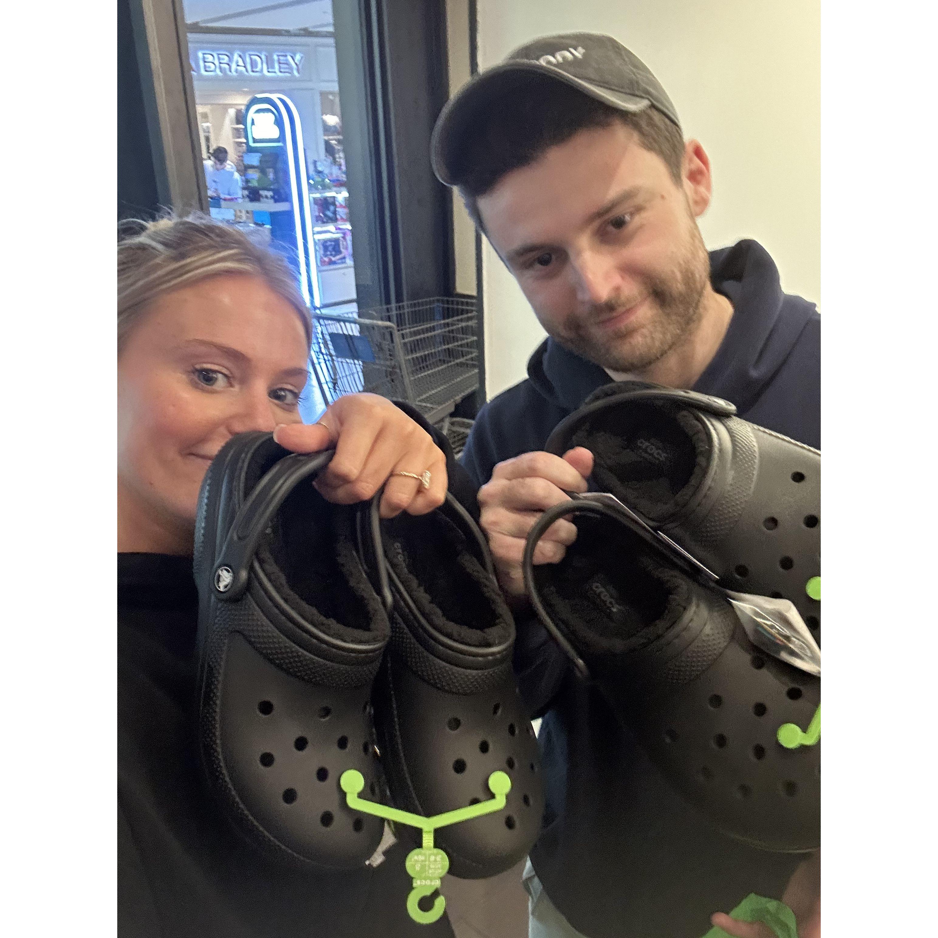 Yes we love Crocs hehe