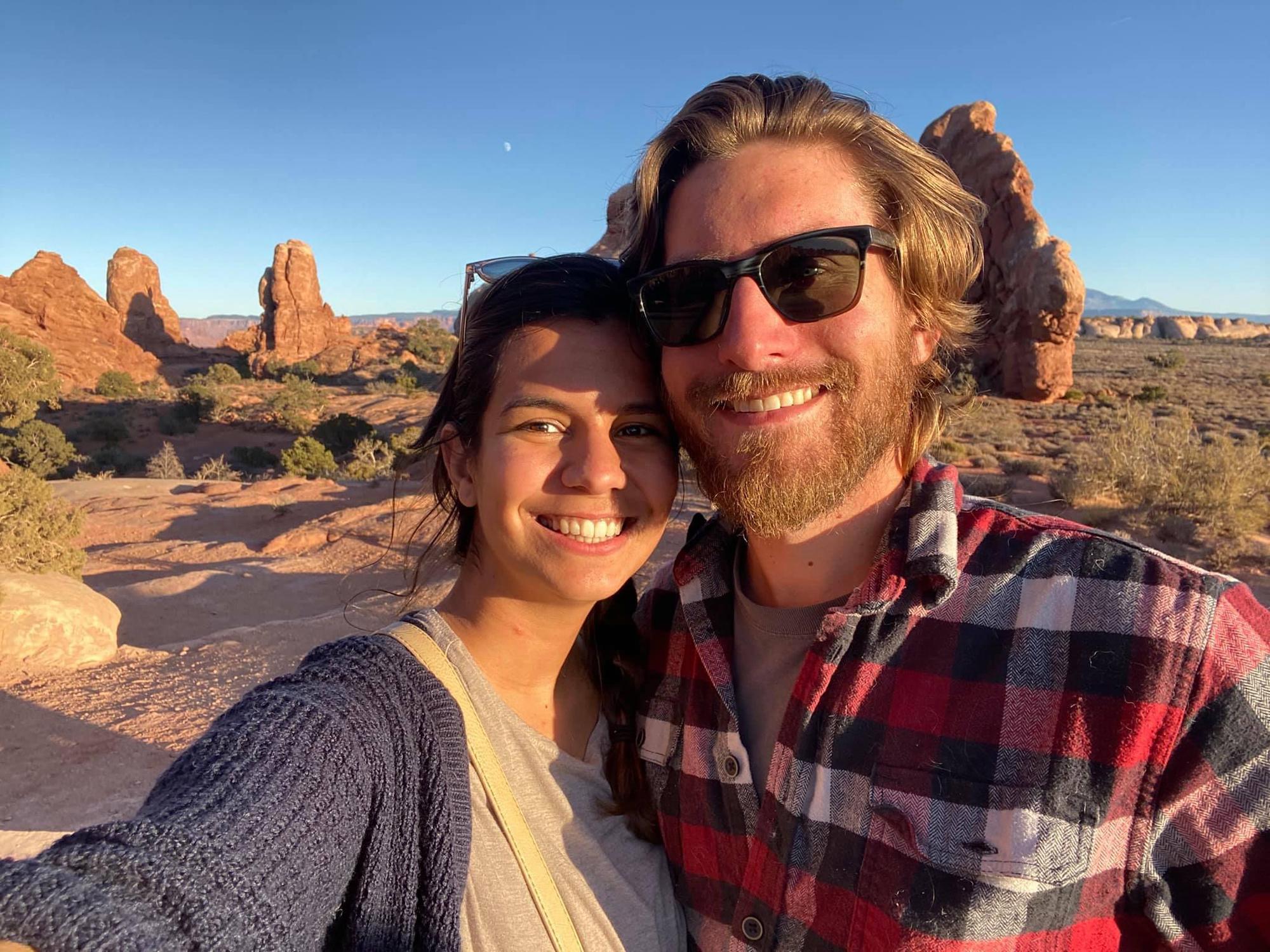 Also stopped by Arches National Park on our drive across the country, November 2019!