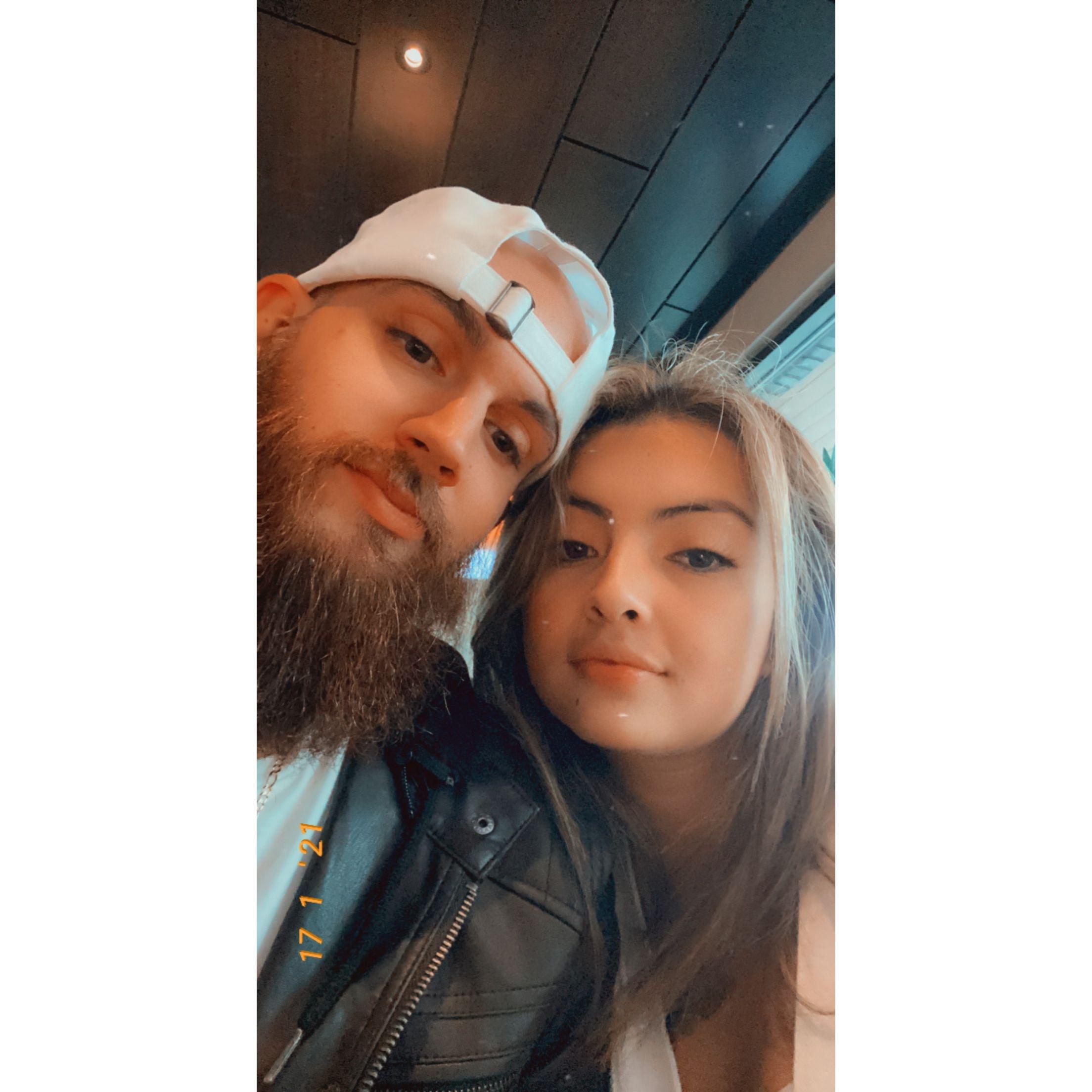 Brunching on a Saturday