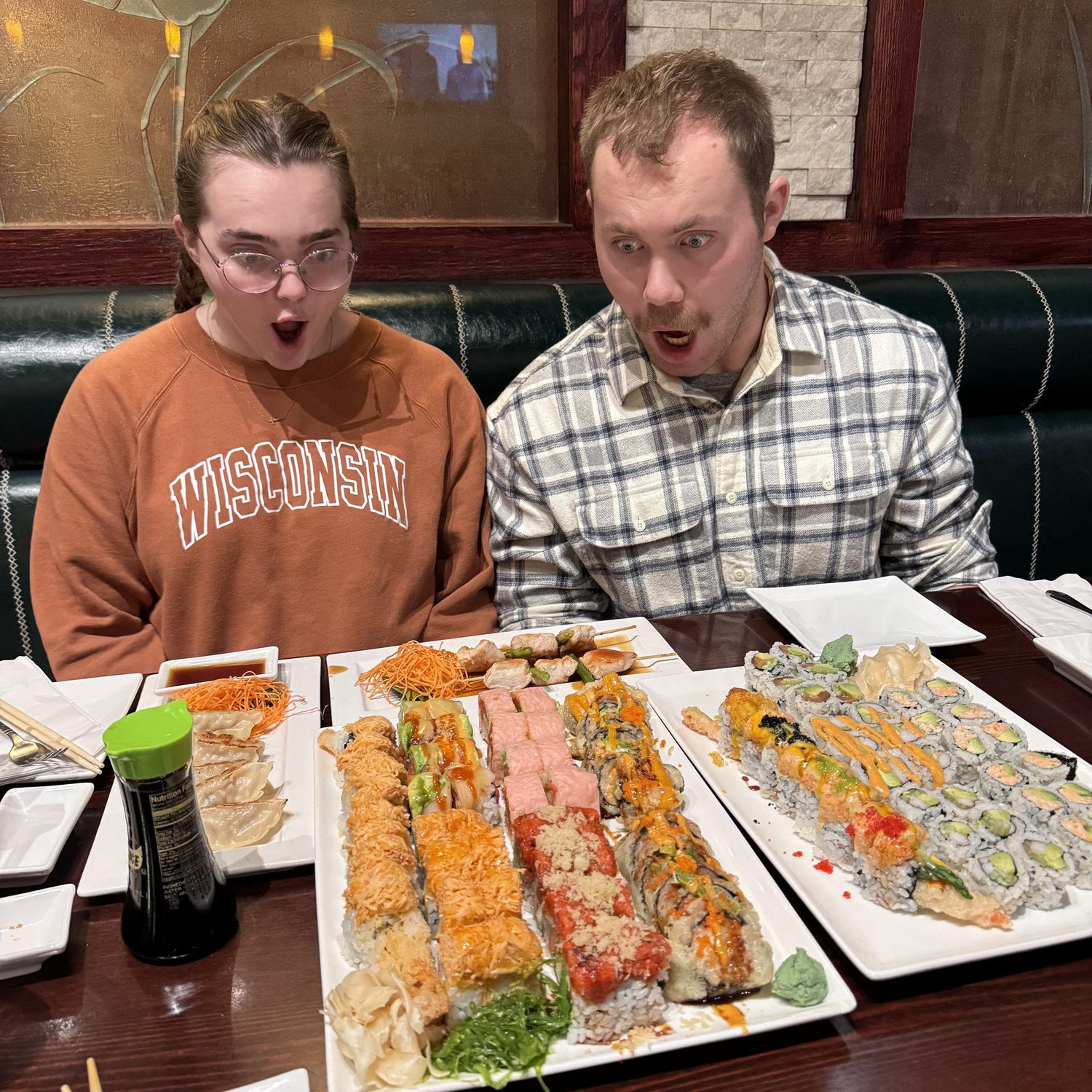 Our meal last meal together before our Florida trip.