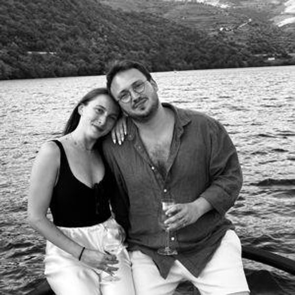 Our Honeymoon Sunset boat ride