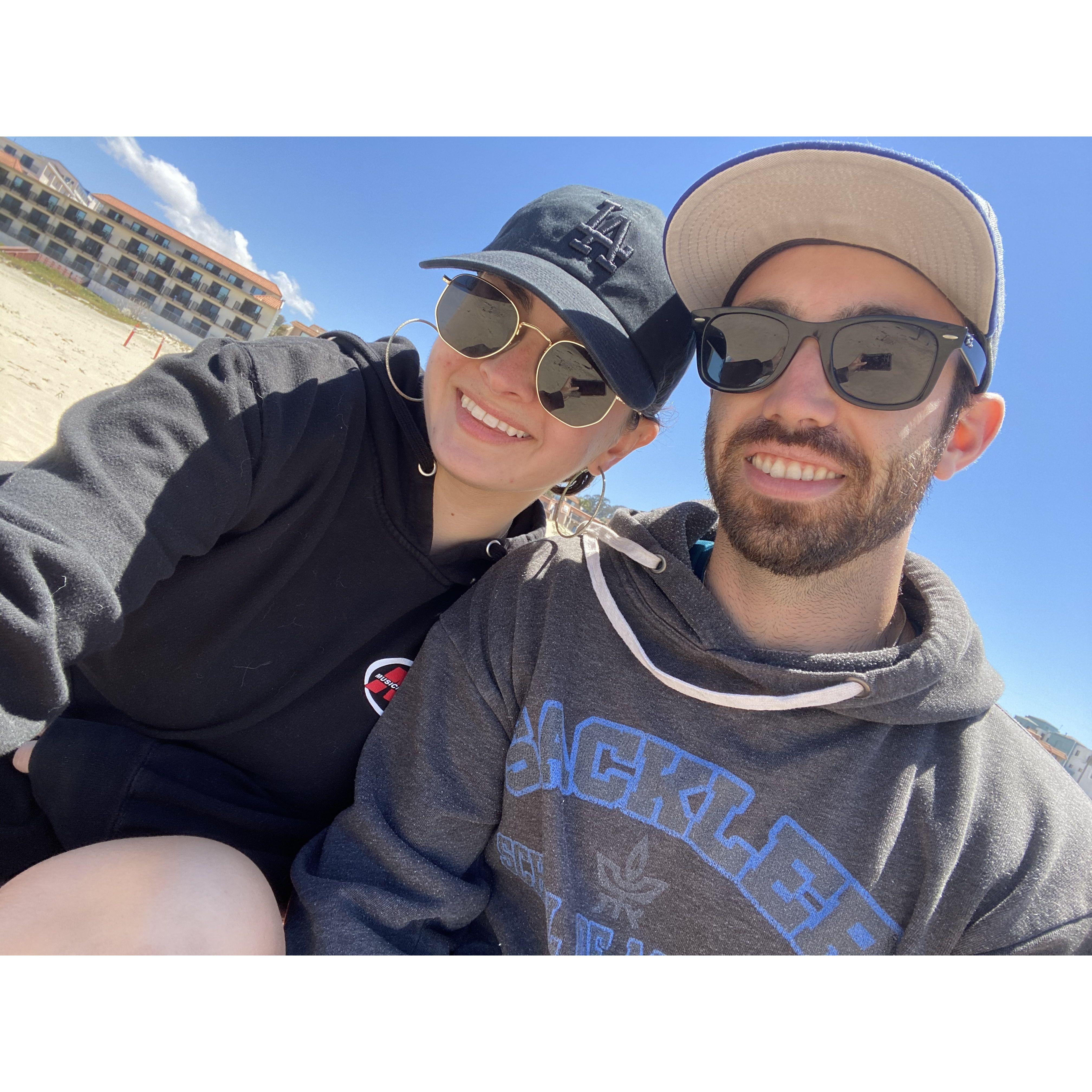 Our first trip together after Jake moved back to the States!