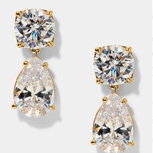 MAIDEN PEAR DROP EARRINGS GOLD