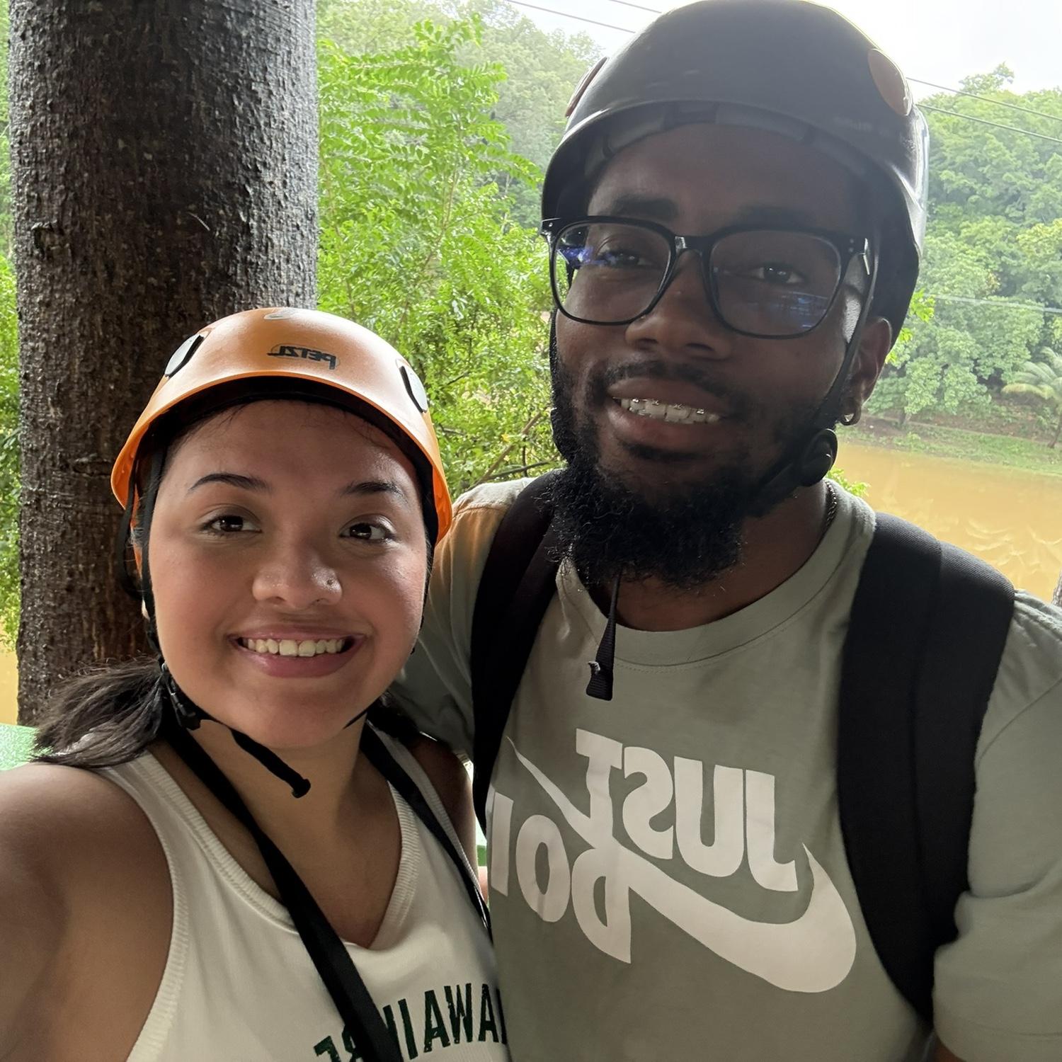 In Honduras Zip Lining