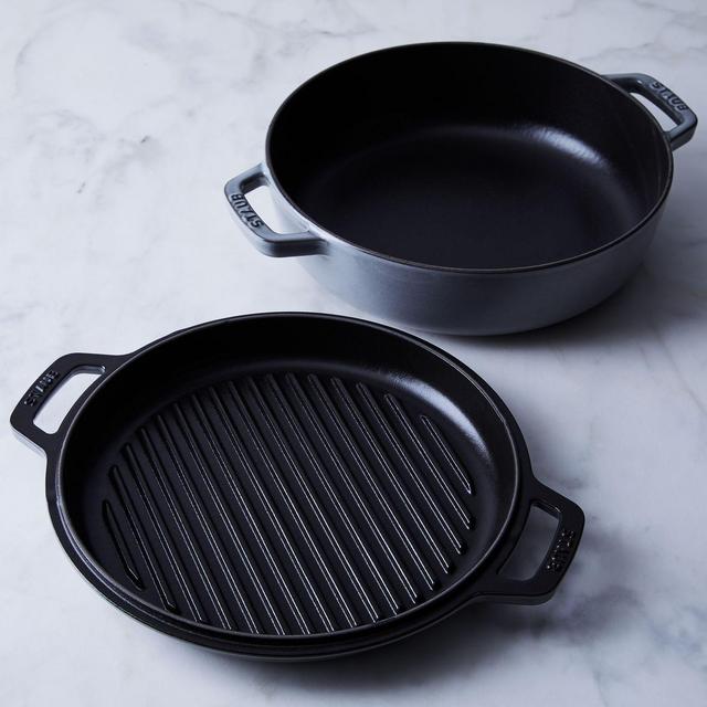 Food52 x Staub 2-in-1 Grill Pan & Cocotte