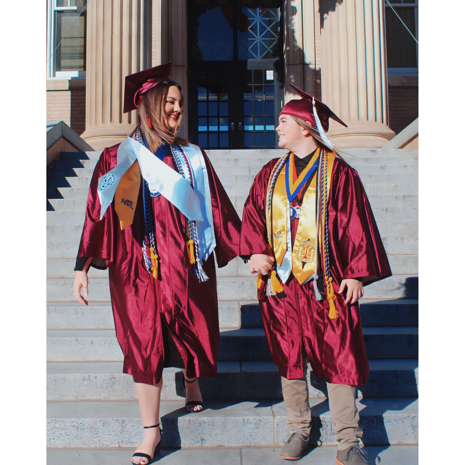We graduated college together in December 2023!