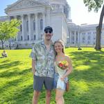 Dane County Farmers’ Market and State Capitol