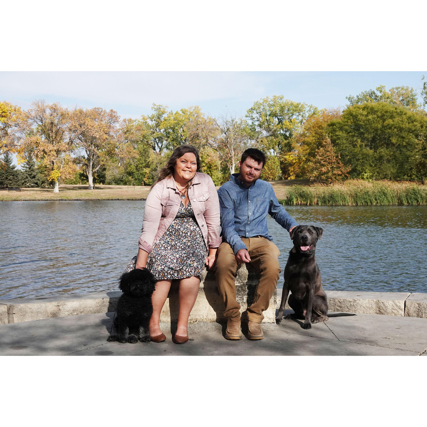 We love our fur babies - Bear and Blue