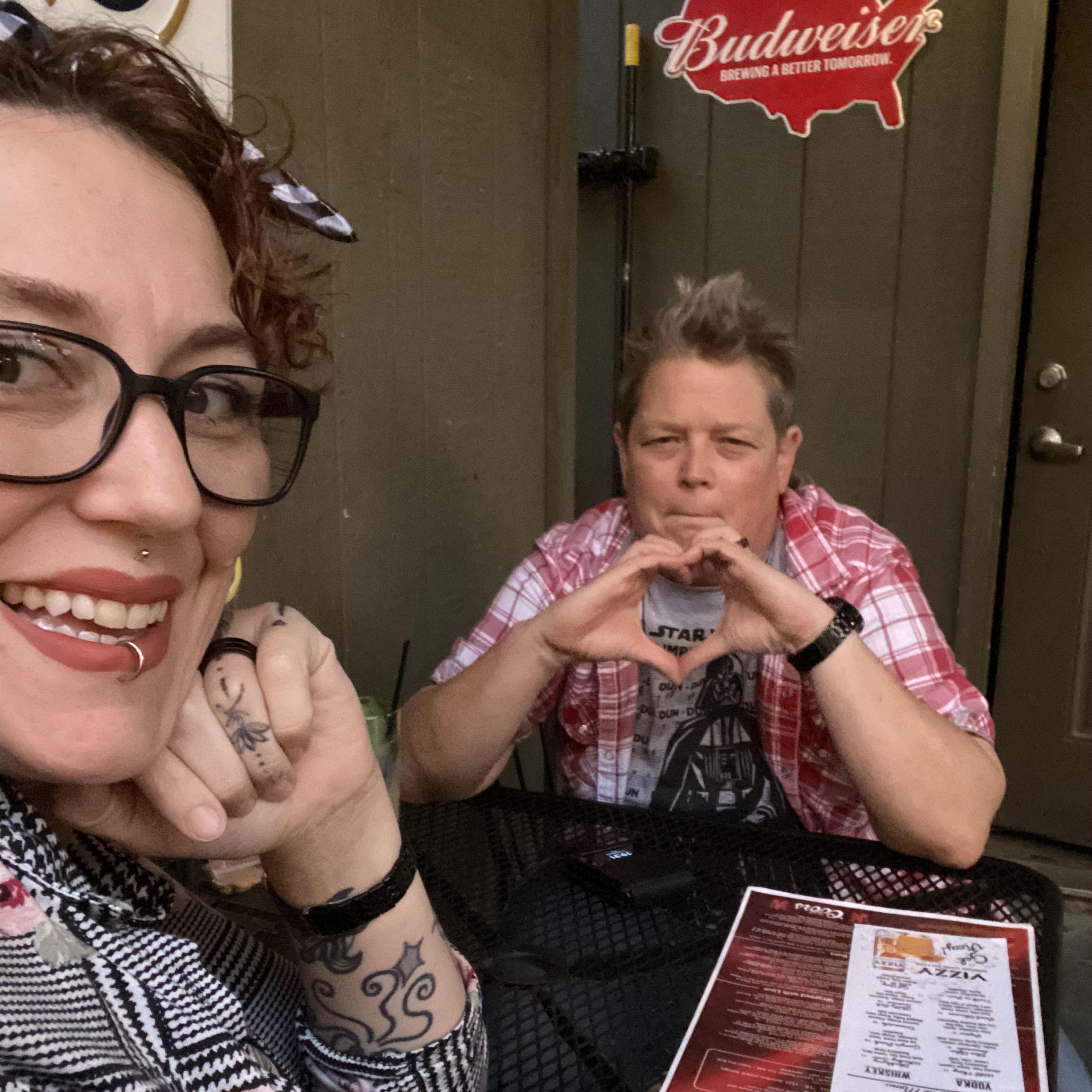 Our date night with Riggs in SLC, the Handlebar.