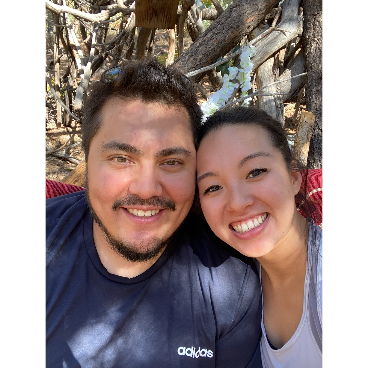 Celebrating their five months in Show Low.