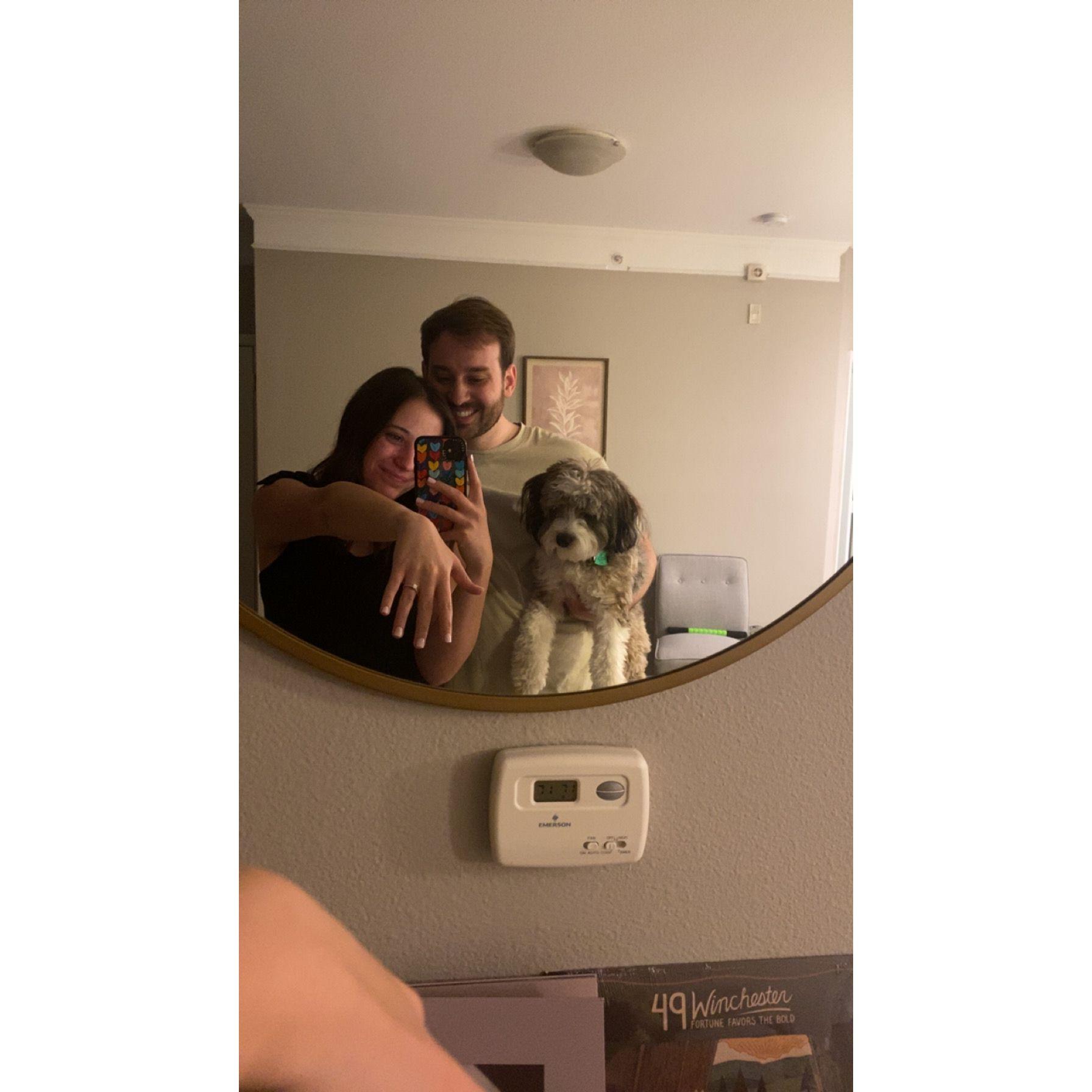 5.18.24 Mae's parents were officially engaged!