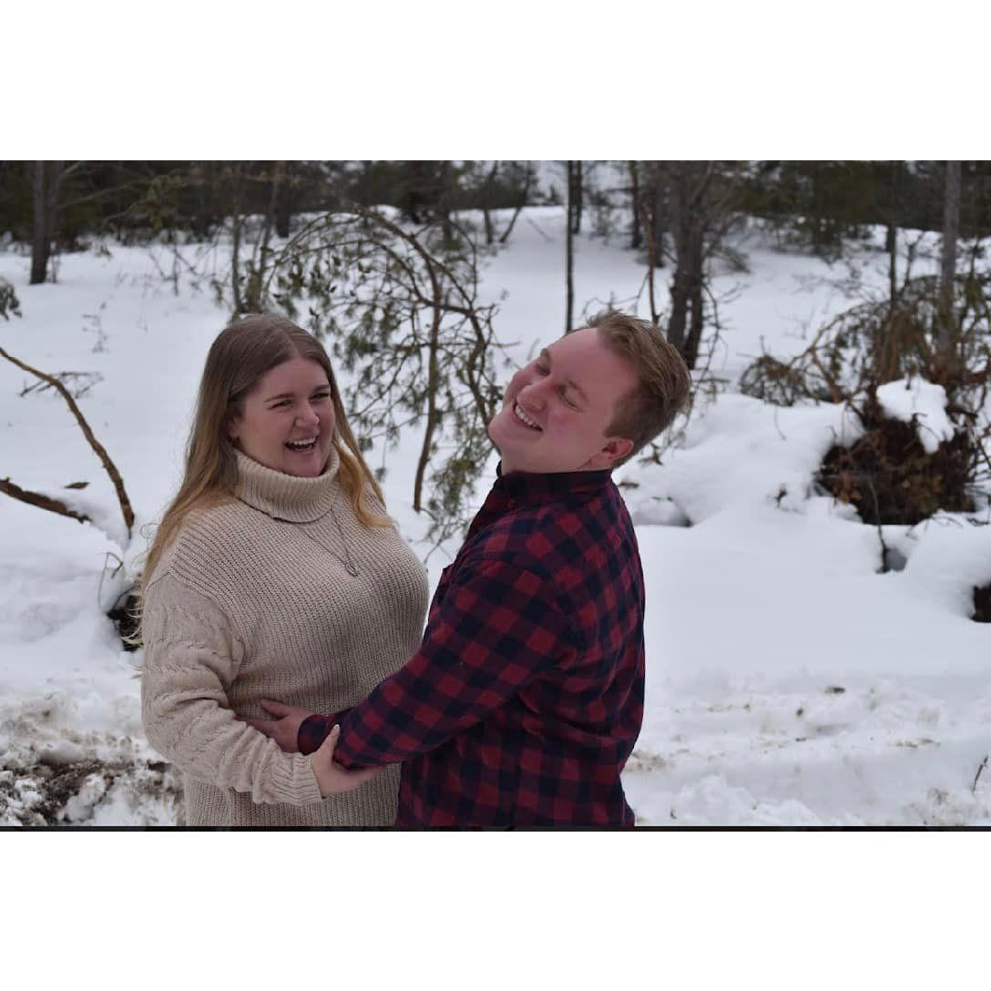 Right after Jake popped the big question!