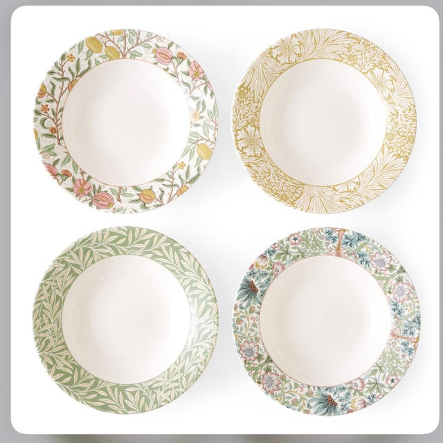 Morris & Co. set of 4 pasta bowls