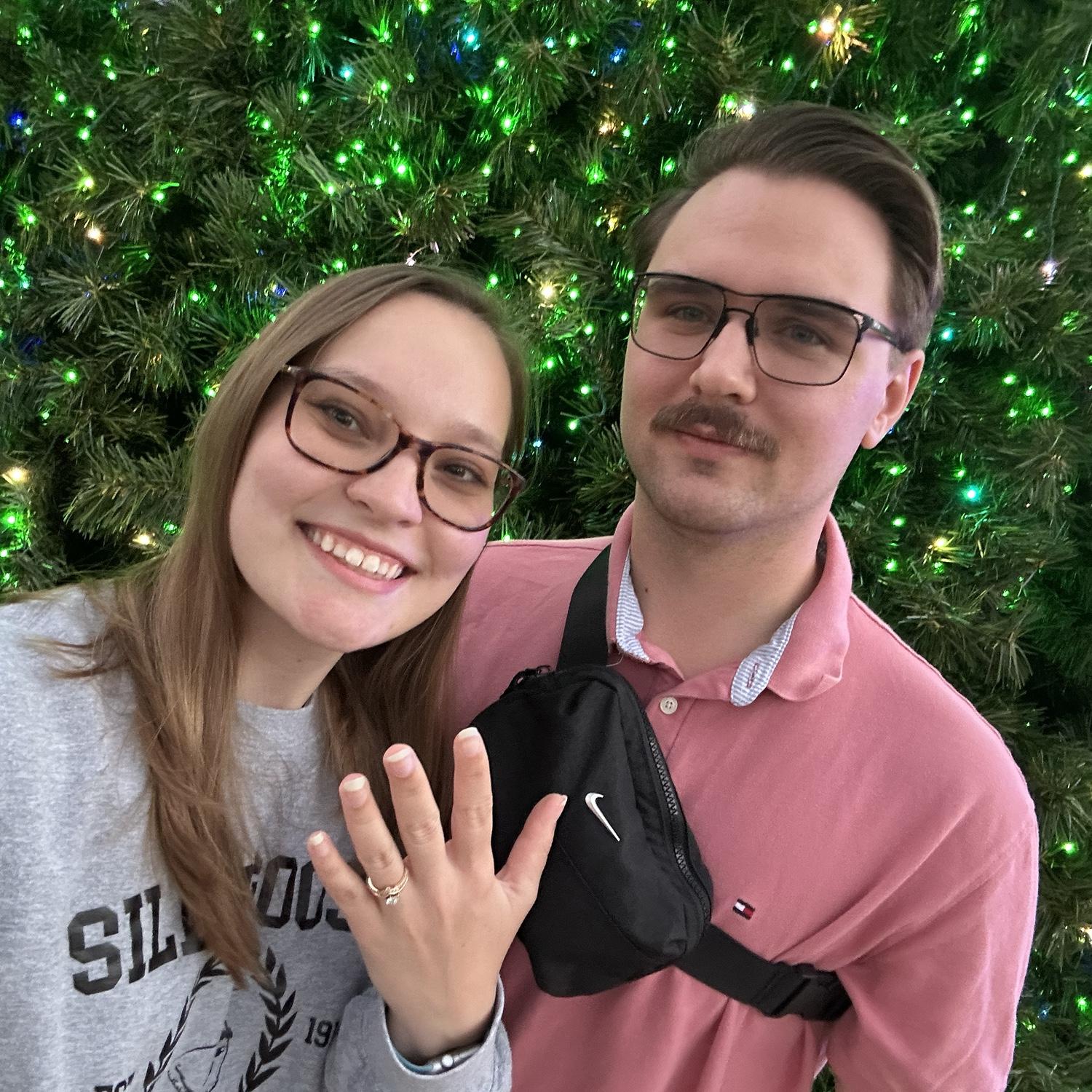 First Picture as Fiancés