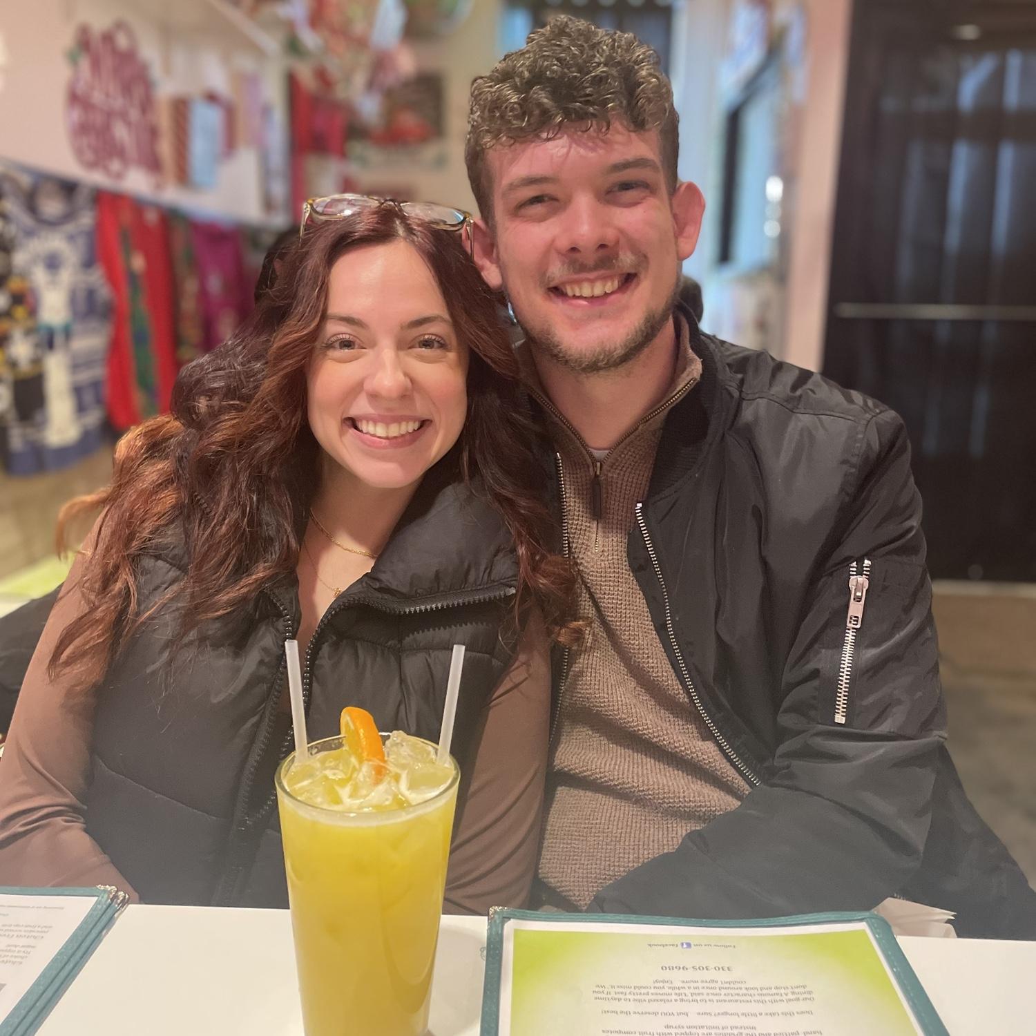 Brunch with Mr. and Mrs. Mark Frantum