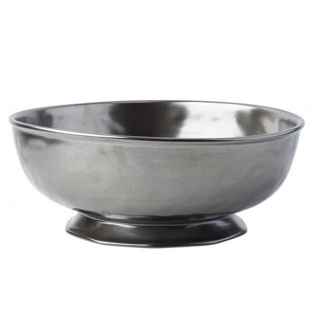 Juliska Pewter Stoneware 14" Serving Bowl