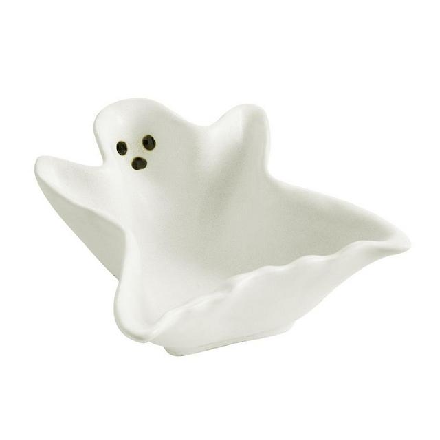 Ghost Shaped Stoneware Individual Bowl, Set of 4 - Small