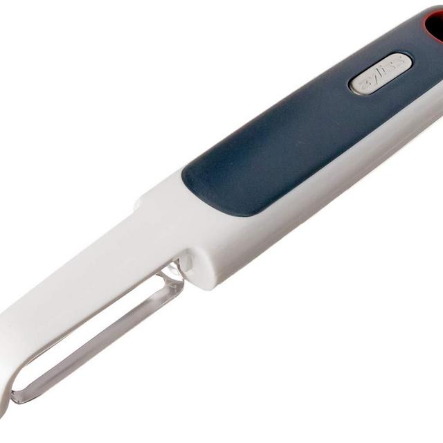 Zyliss E950017U Smoothglide Potato, White Swivel Peeler, Vegetable, Gray