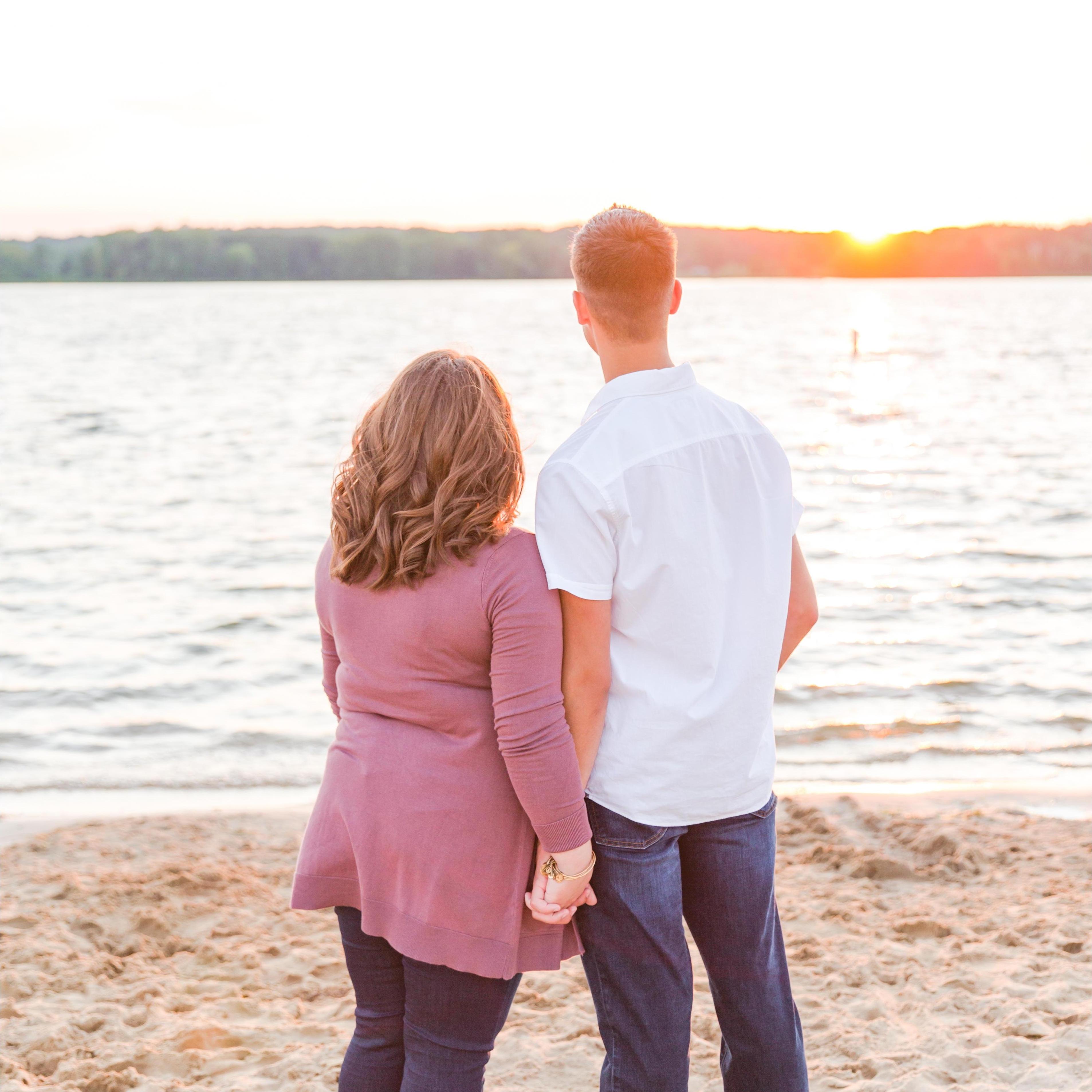 One of our favorites from our engagement session