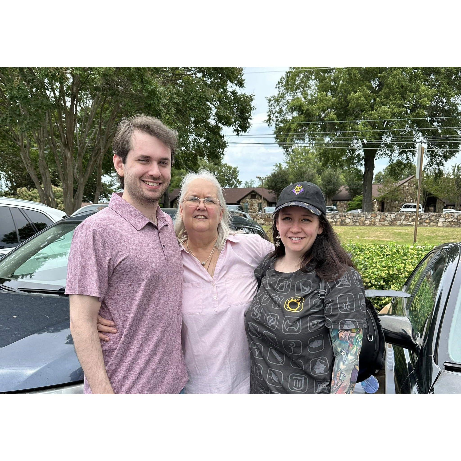 John and Liz with their Mom Harriet