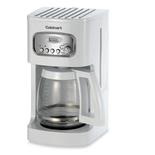 Cuisinart® 12-Cup Programmable Coffee Maker in White