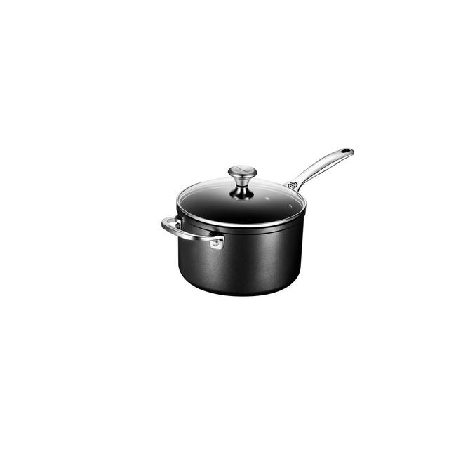 Le Creuset Nonstick 4-Qt. Saucepan with Lid