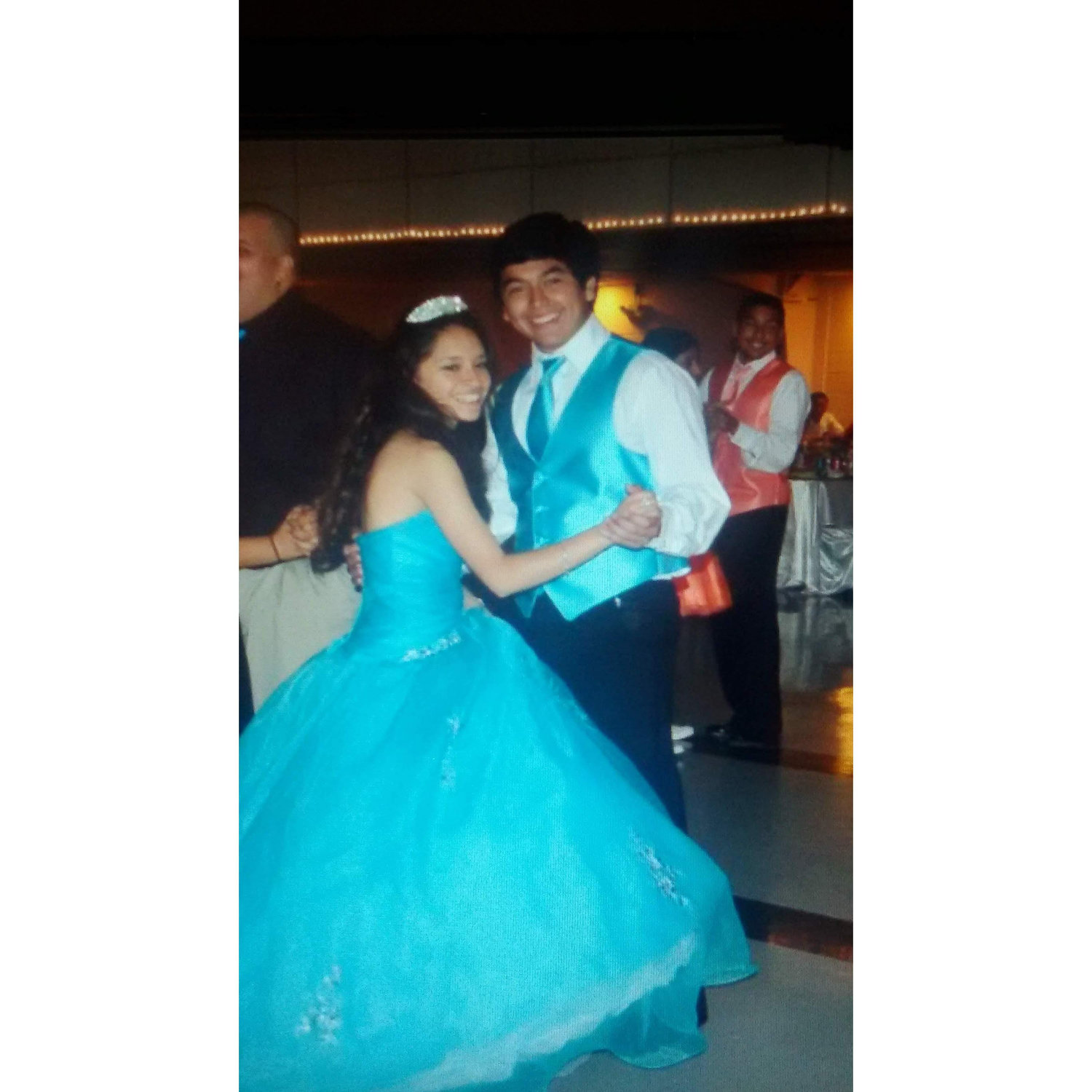 Our First dance at my Quinceanera