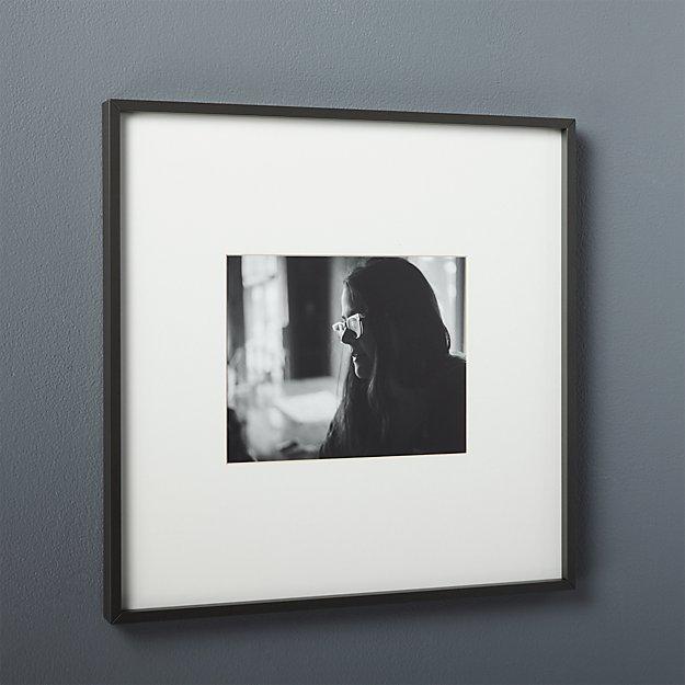 gallery black 8x10 picture frame
