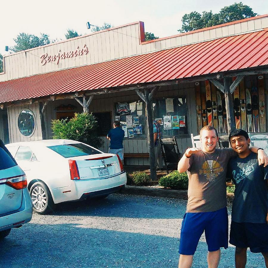Ben and Benji at Benjamin's