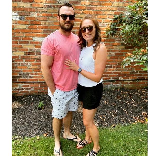 First picture after Richie proposed. 07-01-2020
