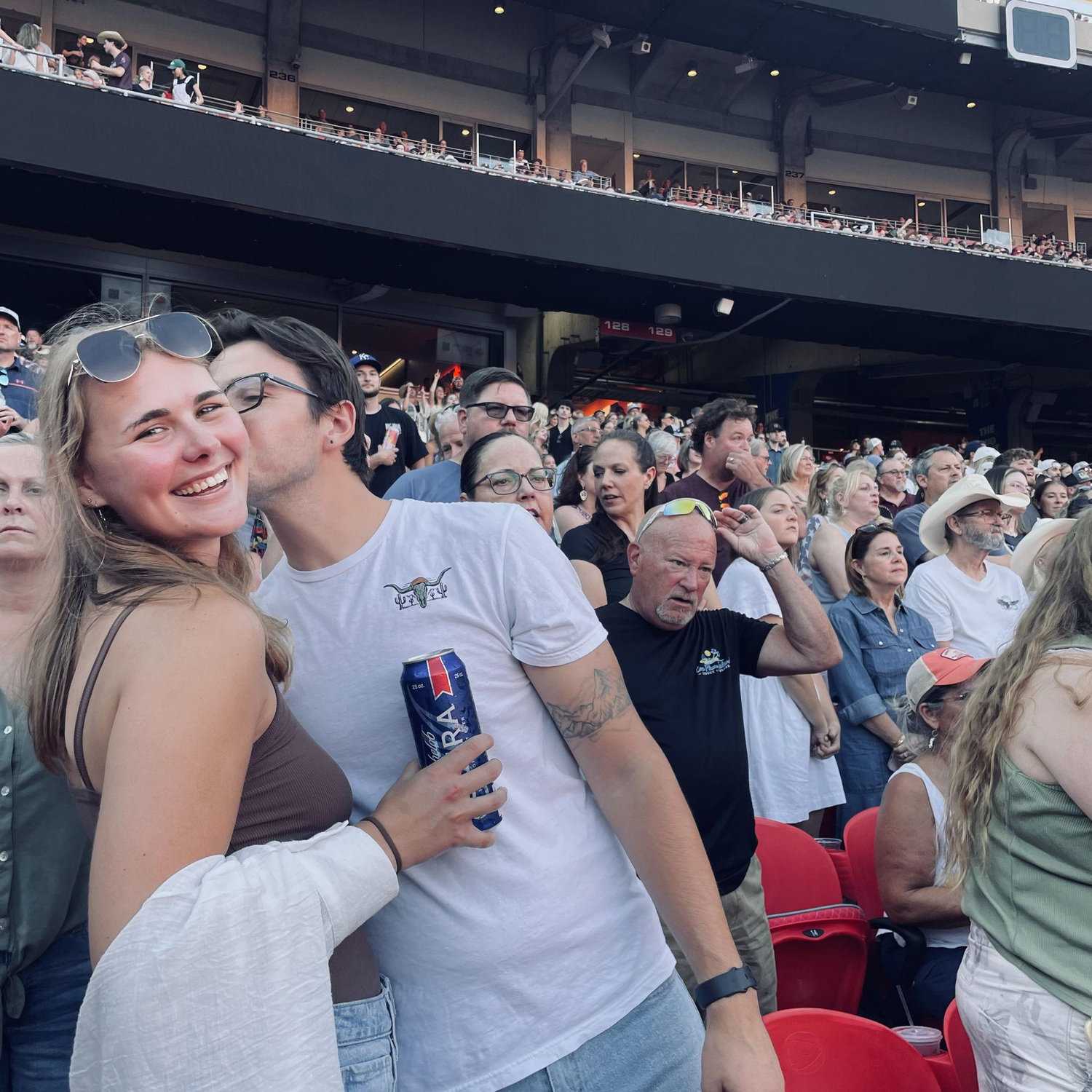 Family trip to Arrowhead for Zac Brown Band